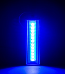 Архитектурный светильник "ШЕВРОН" - SVT-ARH L-37-10x60-Blue