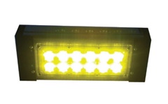 Цветной прожекторный светильник "ШЕВРОН" - SVT-Str P-S-30-30x120-Amber-24VDC