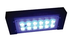 Цветной прожекторный светильник "ШЕВРОН" - SVT-Str P-S-30-27-Blue-36VDC