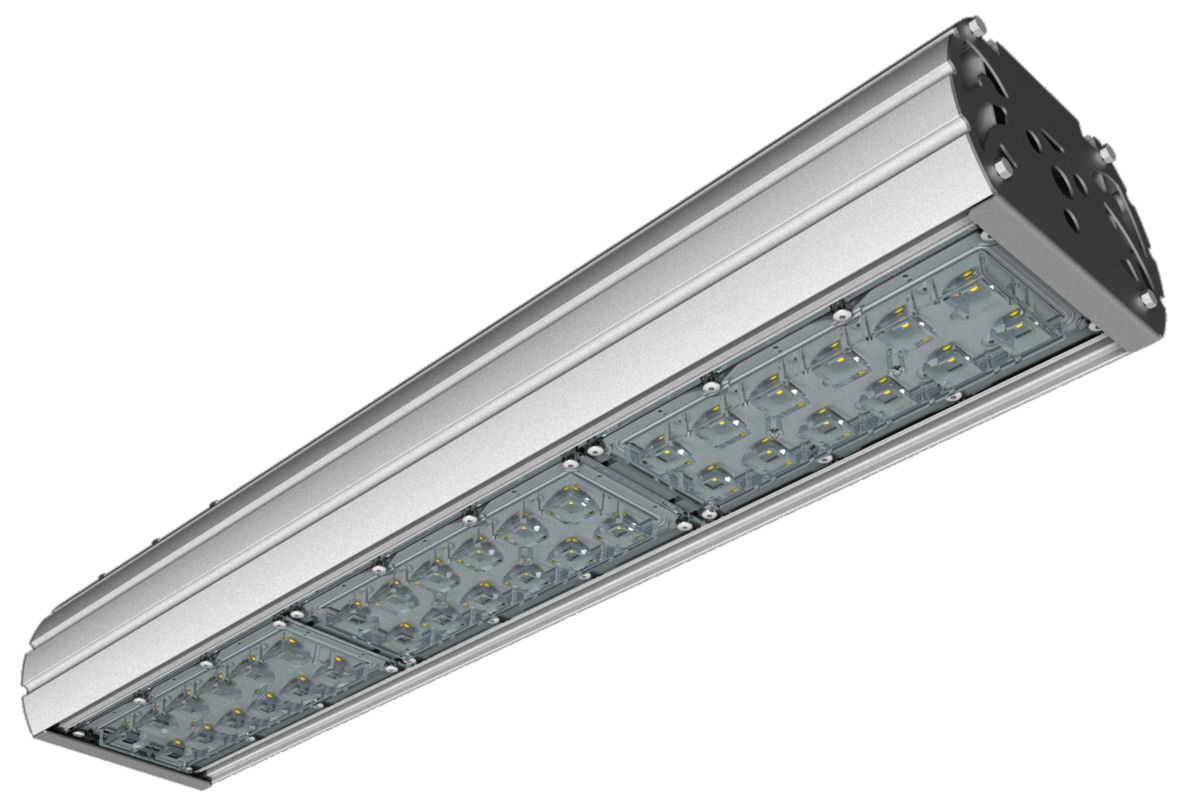 Модульный светильник "UMK" с консольным креплением NEWLED.UMK-MW.120.120.5K.IP67.C
