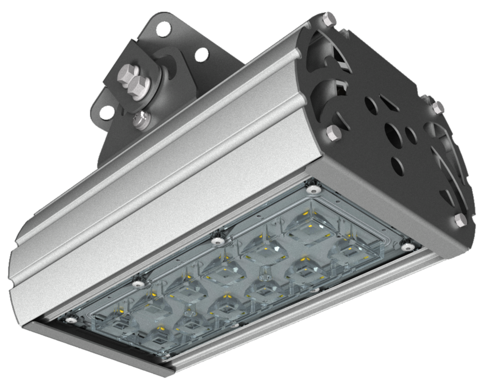 Прожектор "UMK" с овальным лучом NEWLED.UMK.40.30x120.5K.IP67