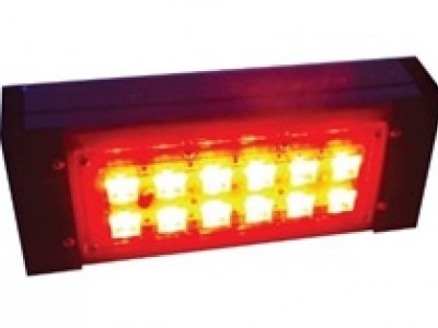 Цветной прожекторный светильник "ШЕВРОН" - SVT-Str P-S-20-58-Red-12VDC