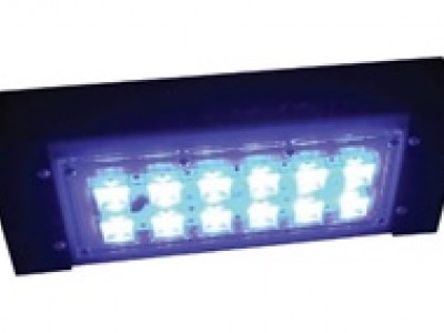 Цветной прожекторный светильник "ШЕВРОН" - SVT-Str P-S-30-30x120-Blue-12VDC
