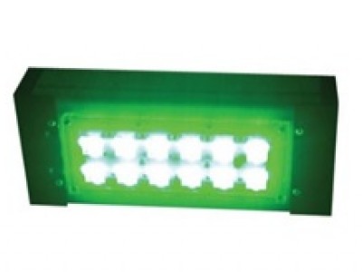 Цветной прожекторный светильник "ШЕВРОН" - SVT-Str P-S-30-58-Green-36VDC